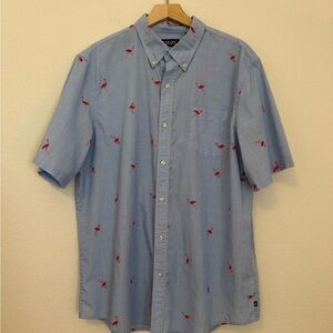 Chaps Flamingo Button-Down Shirt